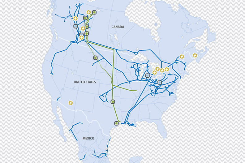 Our footprint extends across Canada, the United States, and Mexico