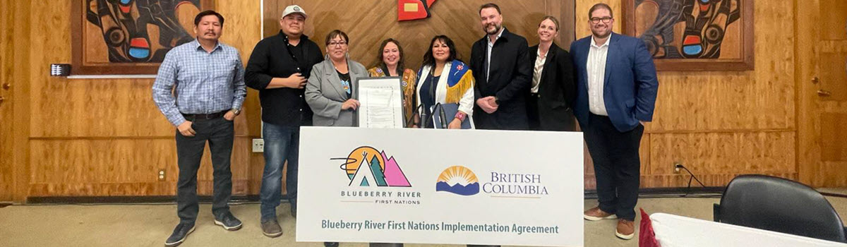 TC Energy congratulates Blueberry River First Nations on historic agreement TC Energy congratulates Blueberry River First Nations on historic agreement