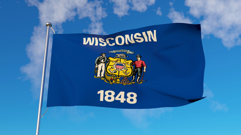 Wisconsin flag