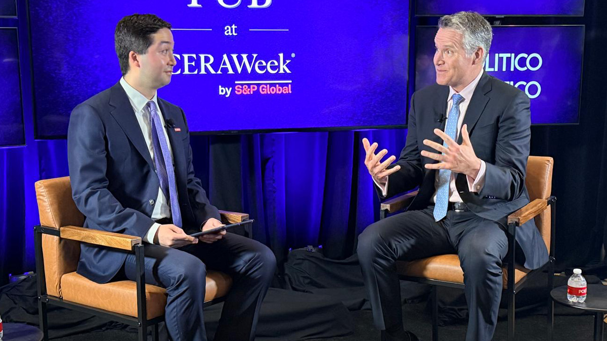 Fran&ccedil;ois Poirier at CERAWeek 2025