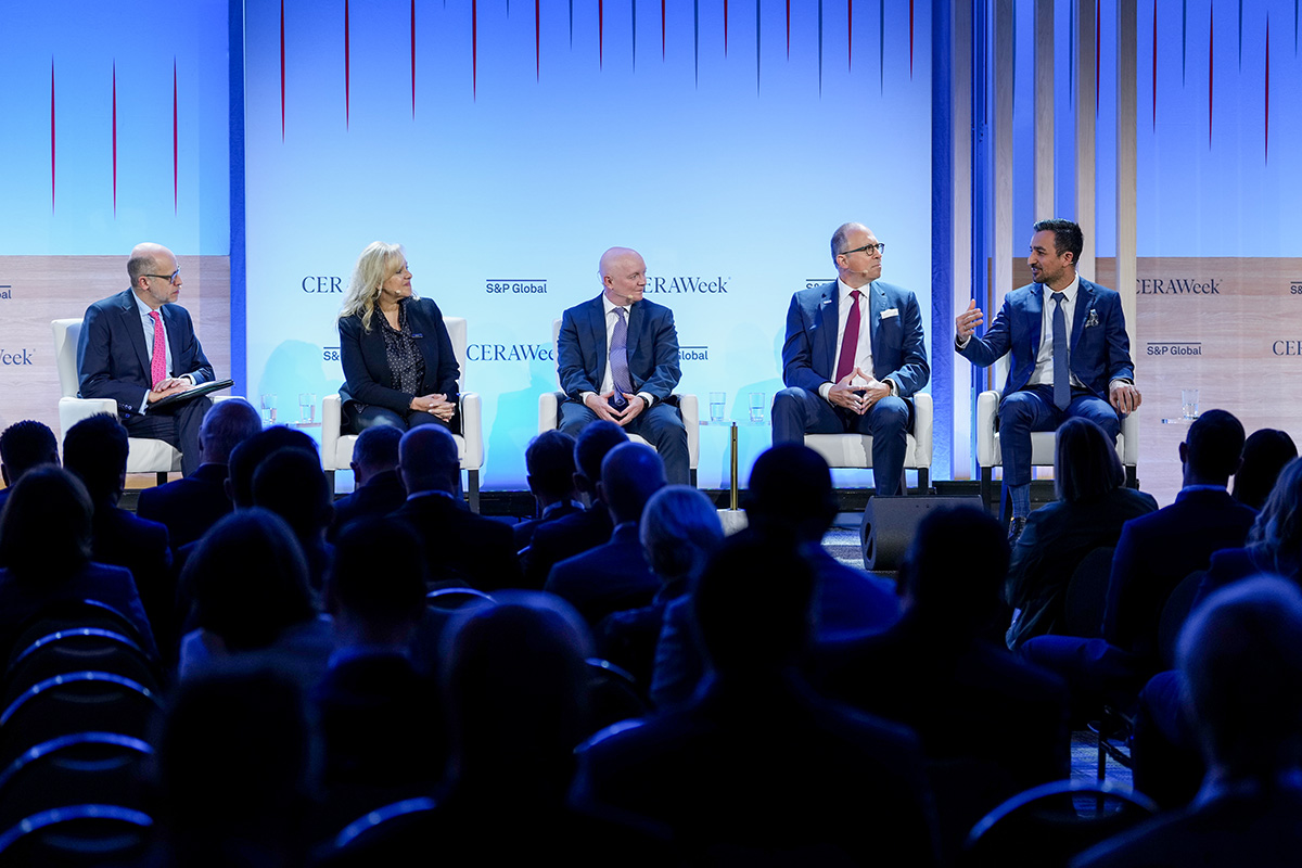 Panel discussion at CERAWeek 2025