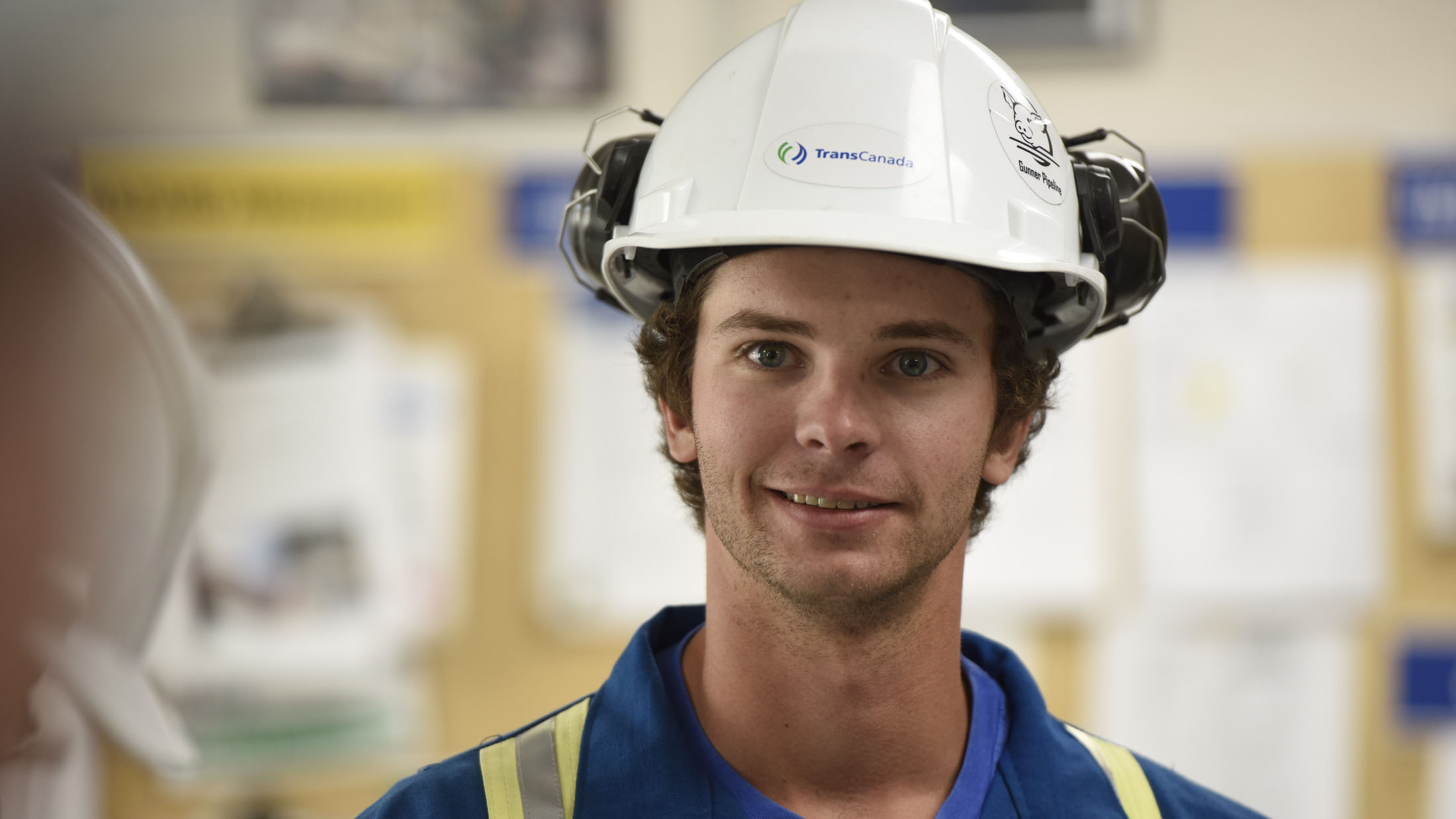 Twenty-six-year-old Inline Inspection Coordinator Philip Retzlaff said working with older, more experienced members of TransCanada's workforce provided him with invaluable experience during the PIG run.