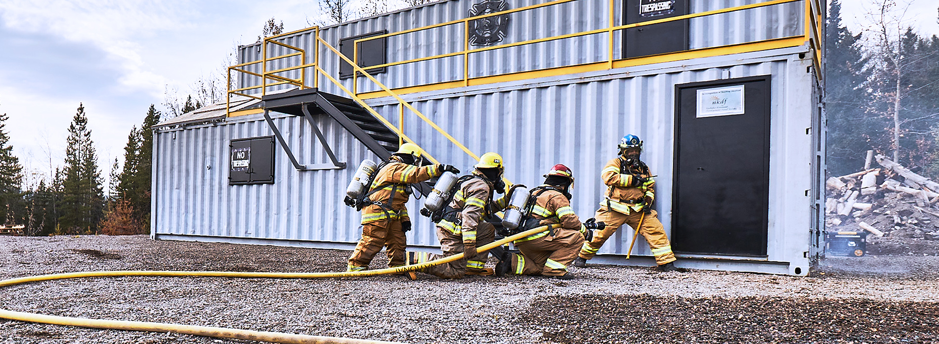 Training facility fires up for first responders - Burns Lake