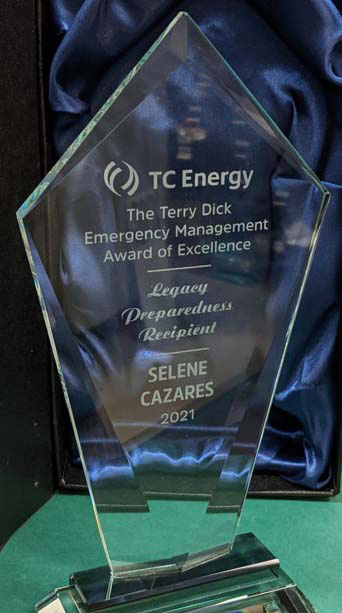 TC Energy Terry Dick Emergency Management Award of Excellence 