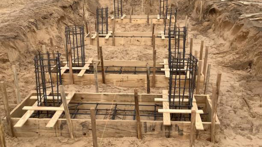 3.	In May, concrete anchor supports were installed at the Sandyview site to support onsite structures