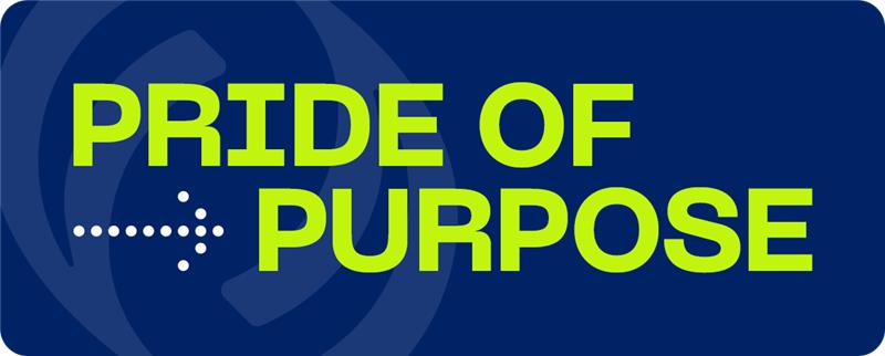 Pride of purpose graphic
