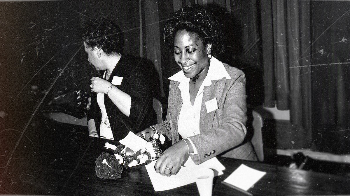 Mary playing in 1980