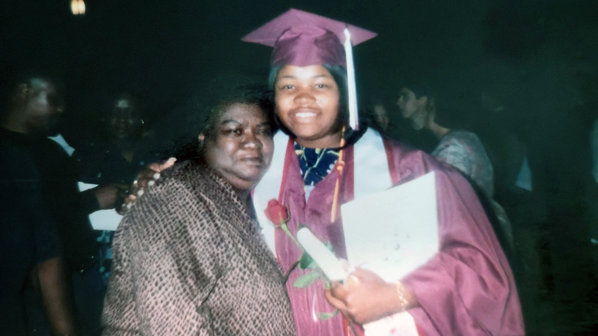 Tiffany and her grandma