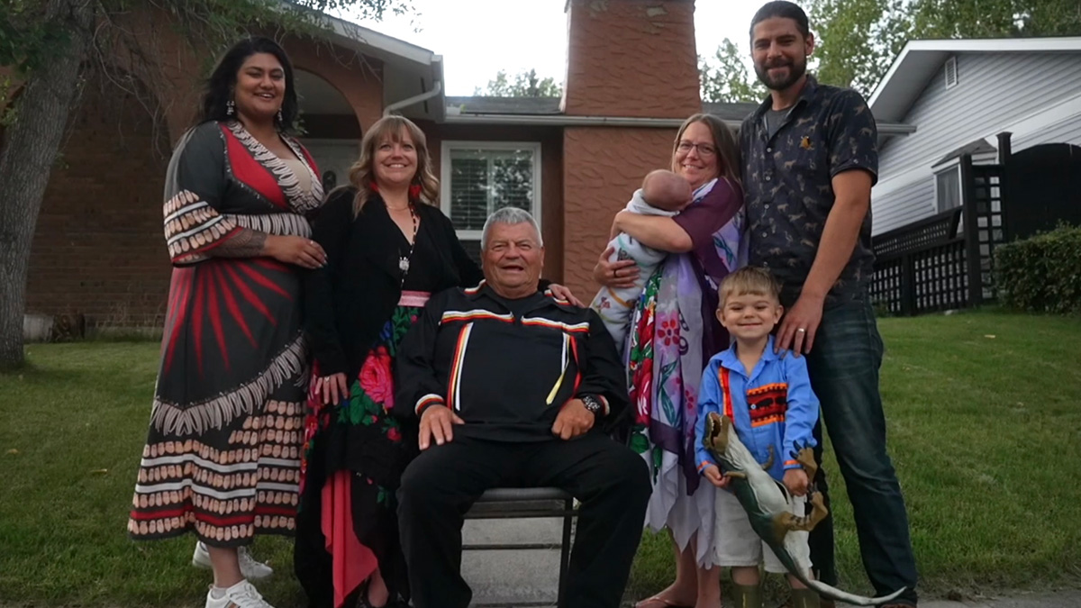 Art and his family